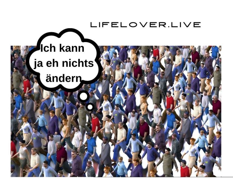 Ich kann ja eh nichts ändern – Aktivismus