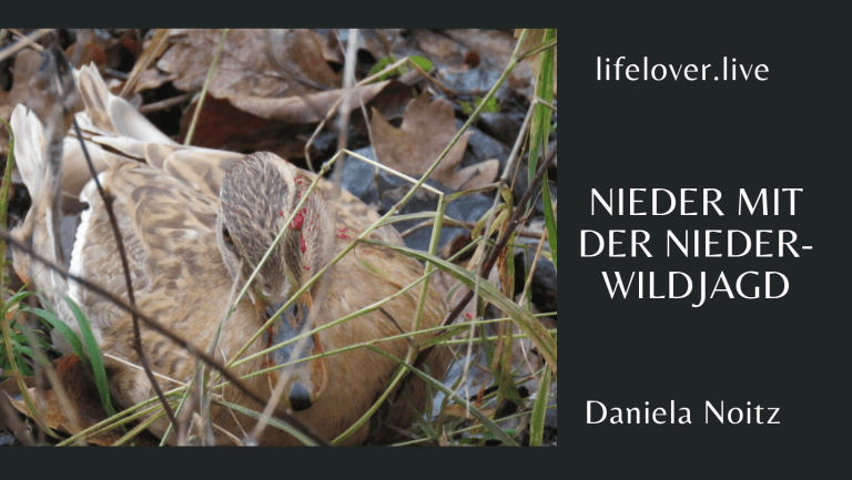 Nieder mit der Niederwildjagd! – Aktivismus