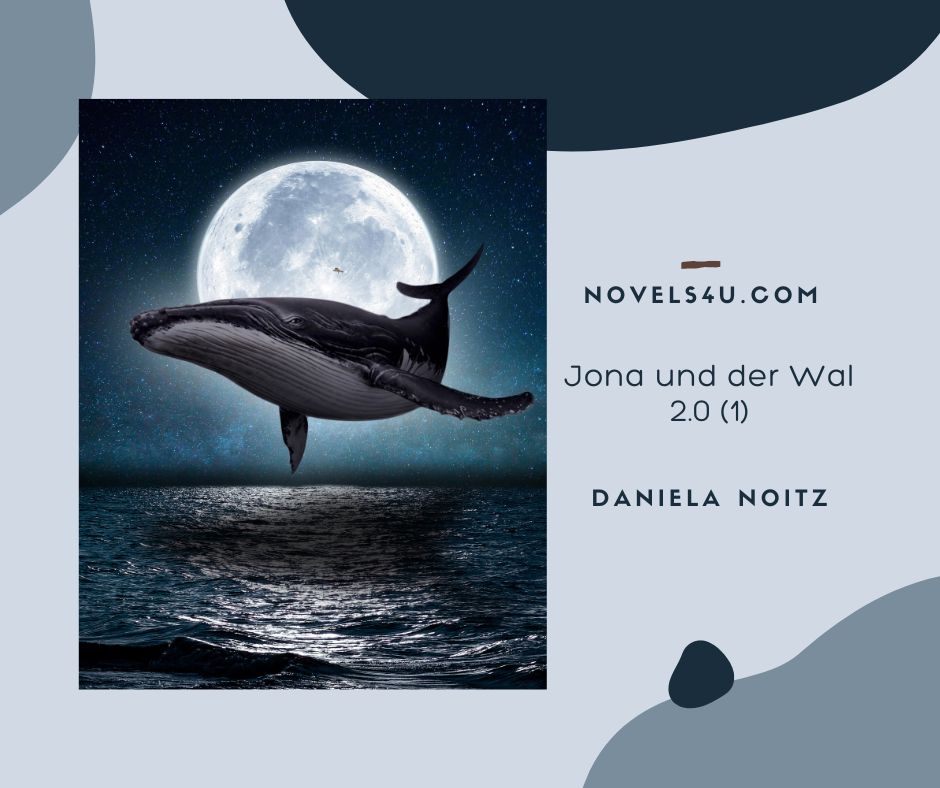 Ein Wal, der bereit ist, Jona zu fressen