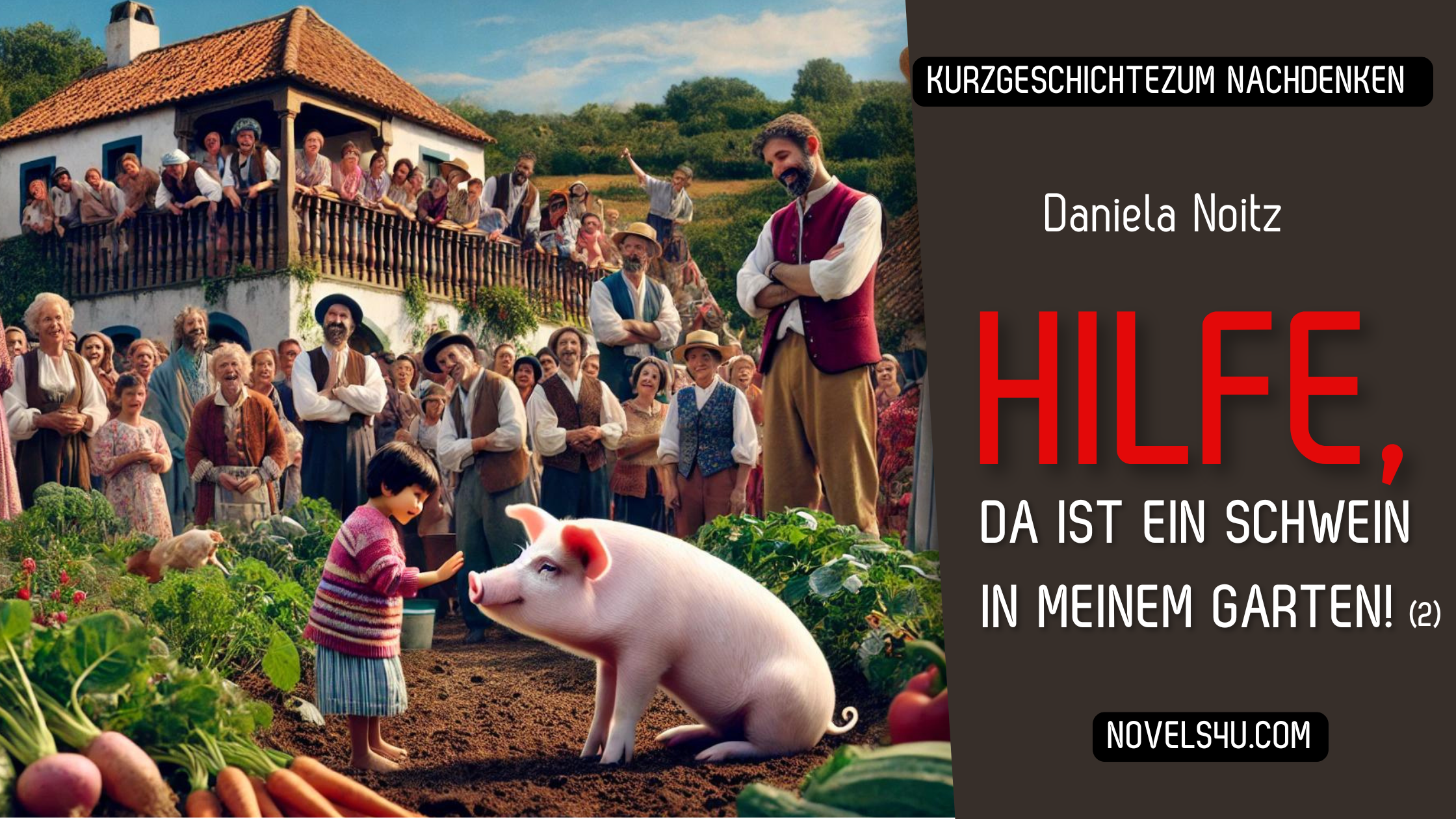 Hilfe, da ist ein Schwein in meinem Garten! (2) – Alle Geschichten