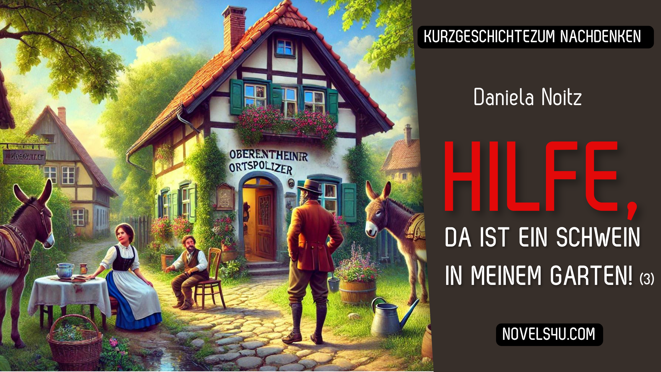 Hilfe, da ist ein Schwein in meinem Garten! (3) – Alle Geschichten