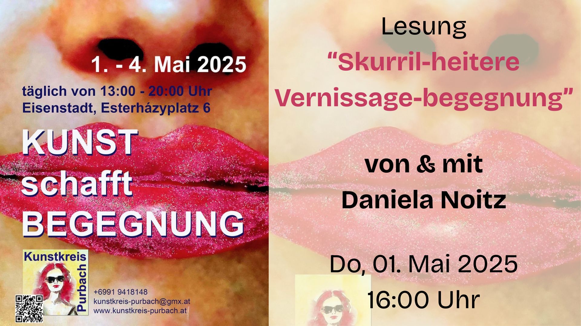 Lesung "Skurril-heitere Vernissagebegegnung" – Alle Geschichten