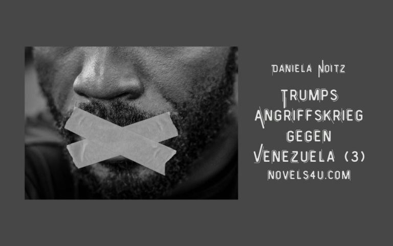 Bild von NOVELS4U | Daniela Noitz | vegan | Offizielle Webseite | novels4u.com - Daniela Noitz Trumps Angriffkrieg gegen