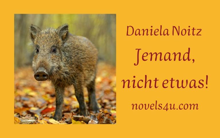 Jemand nicht etwas Bild | NOVELS4U | Daniela Noitz | vegan | Offizielle Webseite | novels4u.com - Daniela Noitz